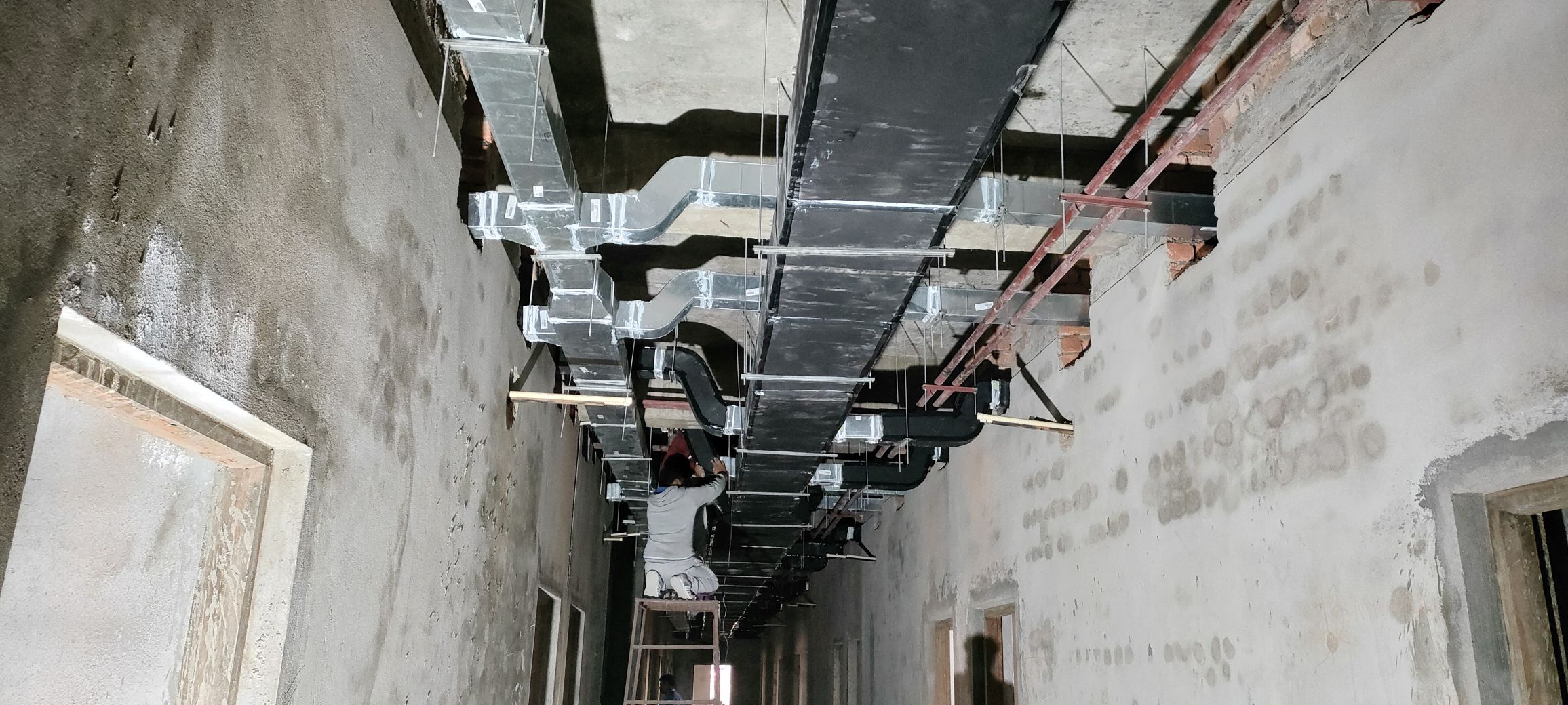 400-Bed Health Care Center — concrete works (Jan 2022)